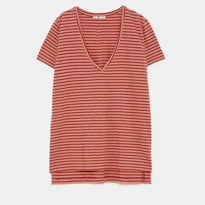 Zara perfect condition stripe tee
